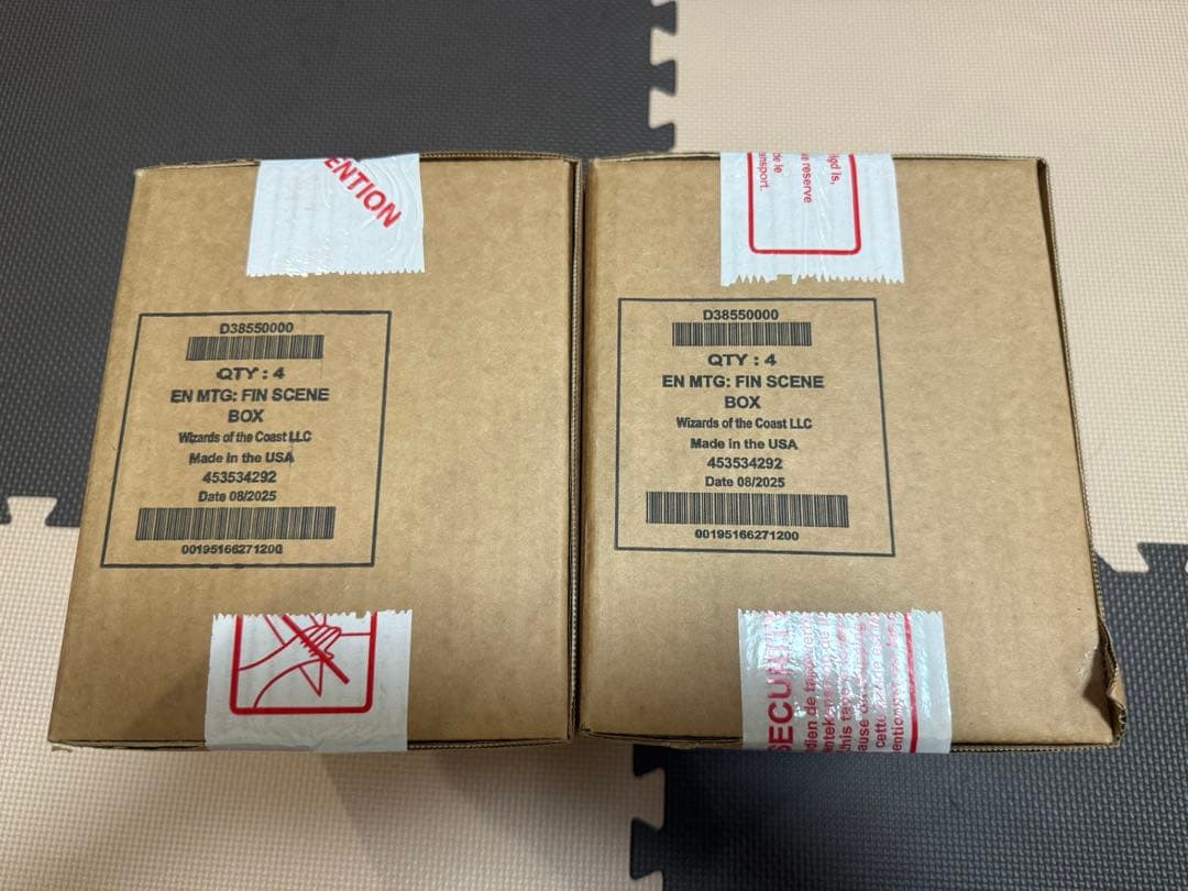 MTG FF シーンボックス 英語版 4種セット Final Fantasy - メルカリ
