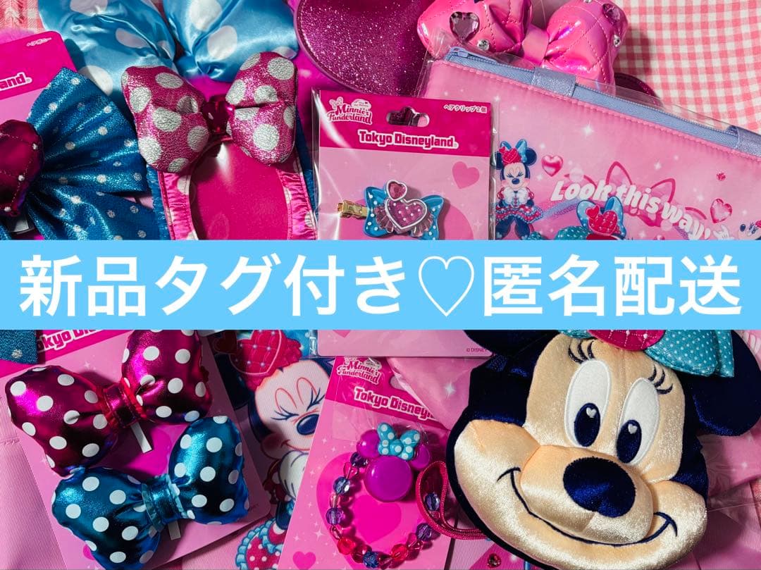 ミニーのファンダーランド パルパルーザ ミニファン ミニパル グッズ セット 公式】東京ディズニーランド スペシャルイベント「ディズニー