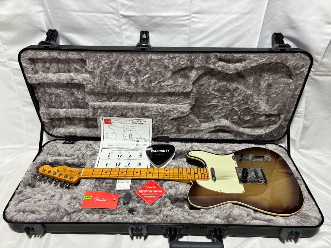 ★Fender American Ultra Telecaster Mocha★ Fender American Ultra Telecaster Mocha Burst｜平野楽器 ロッキン