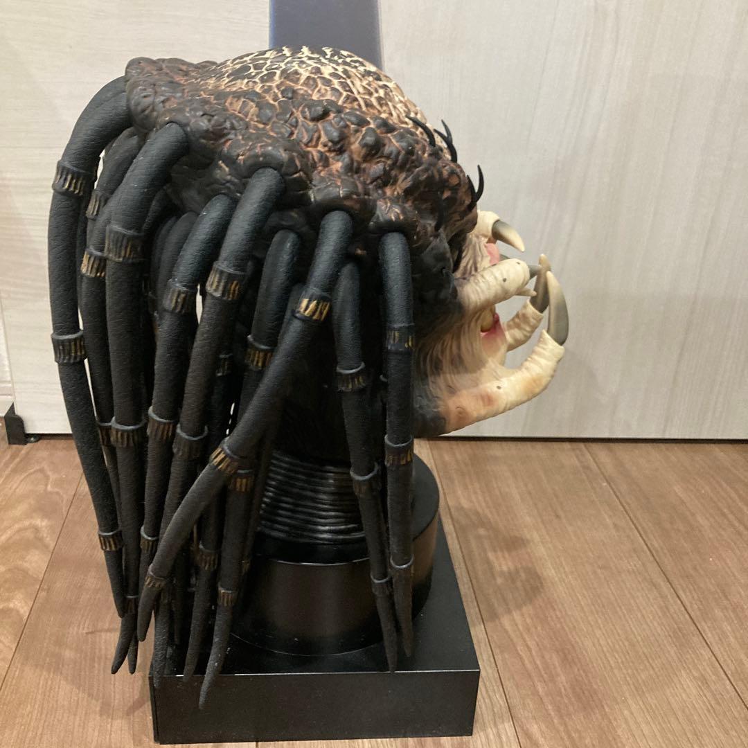 等身大 ヘッド プレデター アーノルドシュワルツェネッガー フィギュア