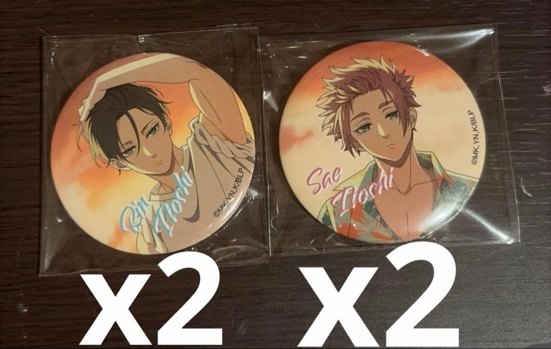 ブルーロック　糸師凛　糸師冴　andgallery 缶バッジ ブルーロック2期 キャラバッジコレクション／糸師 凛＆糸師 冴: キャラ