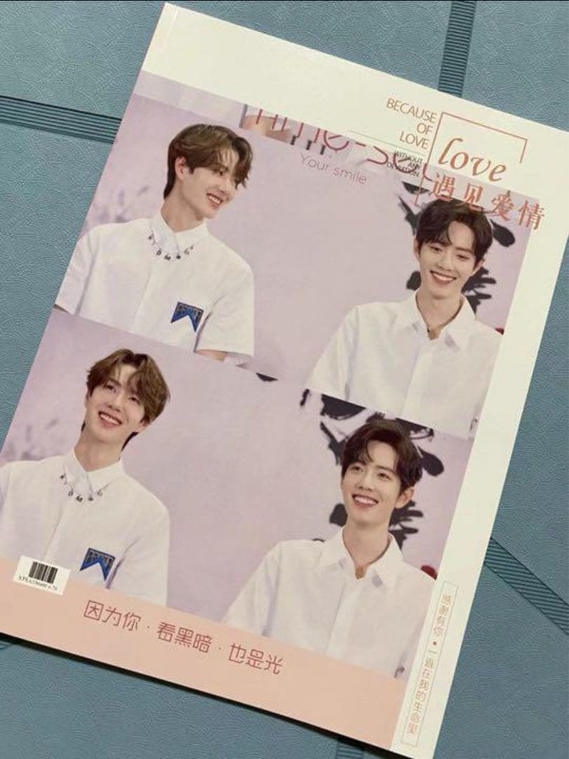 陳情令　博君一肖 【遇见爱情】語録集　肖戦　王一博 陳情令 博君一肖 【遇见爱情】語録集 肖戦 王一博 - メルカリ