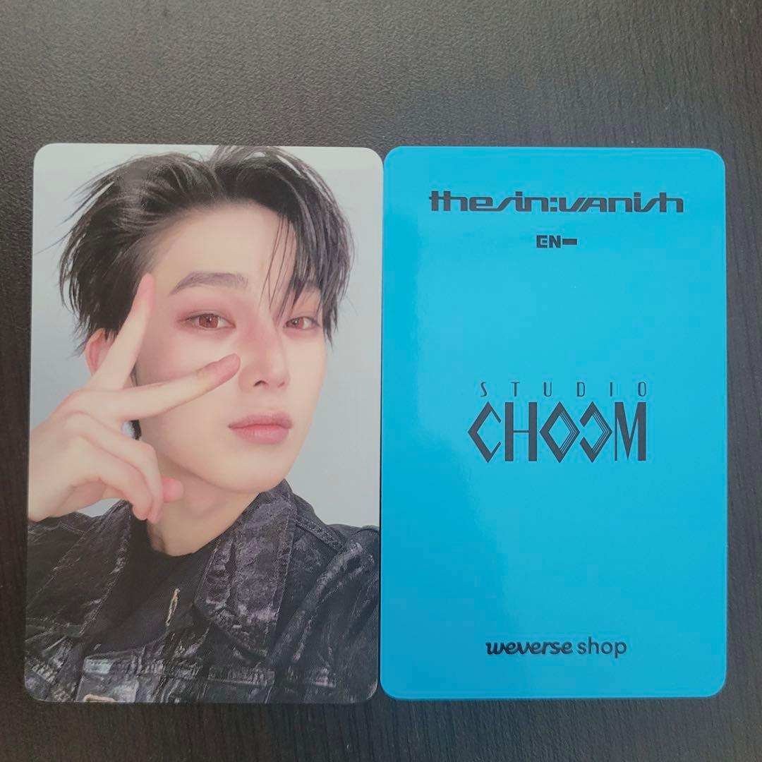 enhypen VANISH studio choom 購入特典 トレカ ソヌ - メルカリ