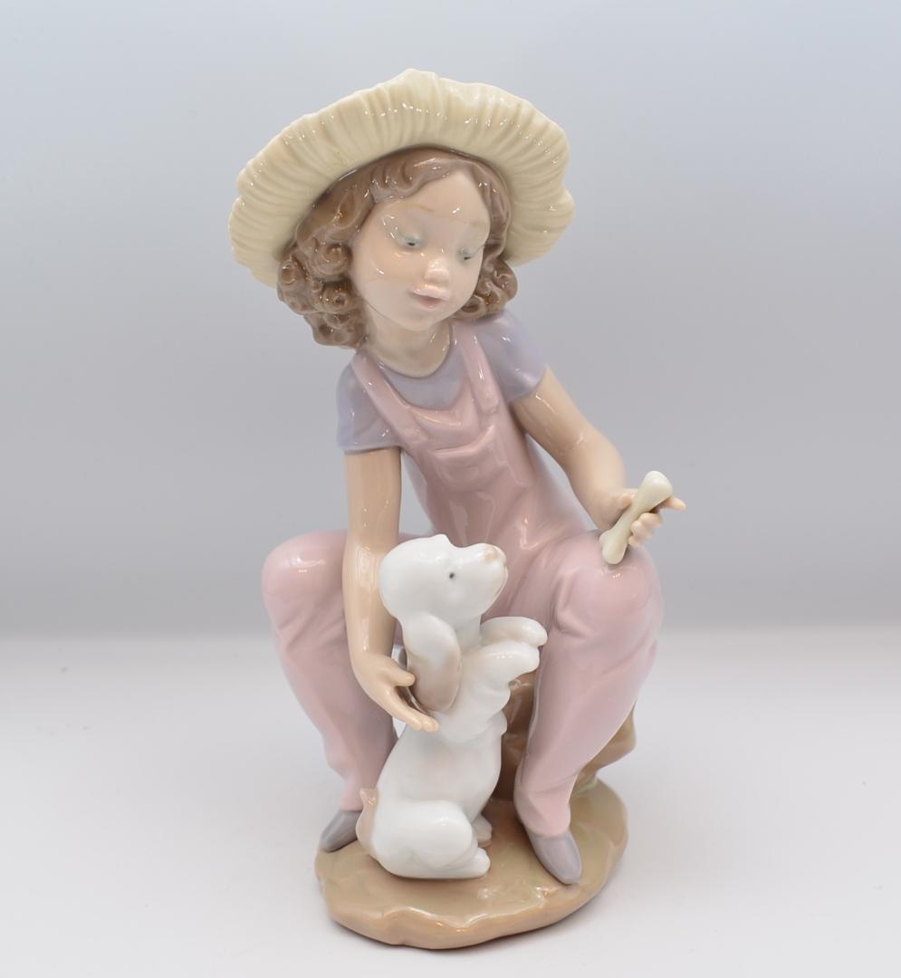 永遠の友　＃6680　★リヤドロ　スペイン　ポーセリン　ヴィンテージ　廃版品 永遠の友 ＃6680 ☆リヤドロ スペイン ポーセリン ヴィンテージ 廃版品