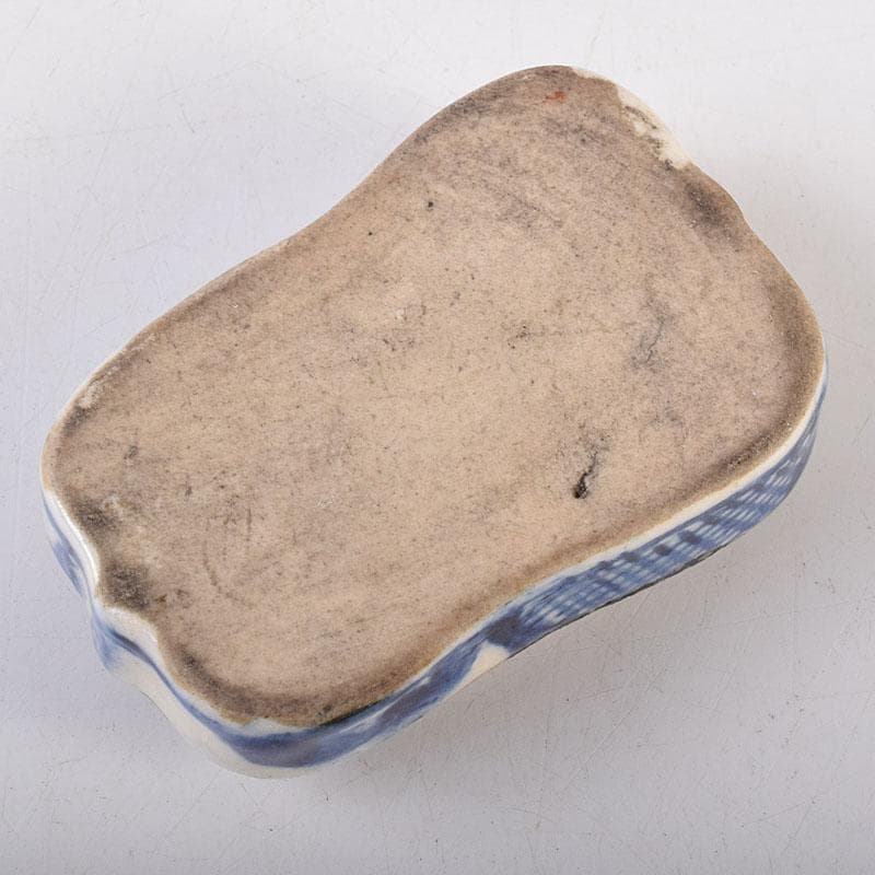 中国 成化年製款 青花 蓋物 時代箱 V 8094 - メルカリ