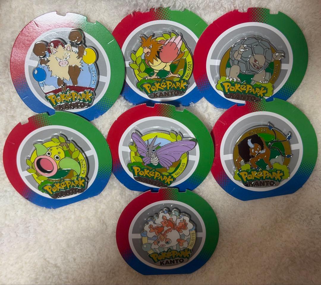 ポケパークカントー ピンズ ピンバッまとめ売り 7個セット - メルカリ
