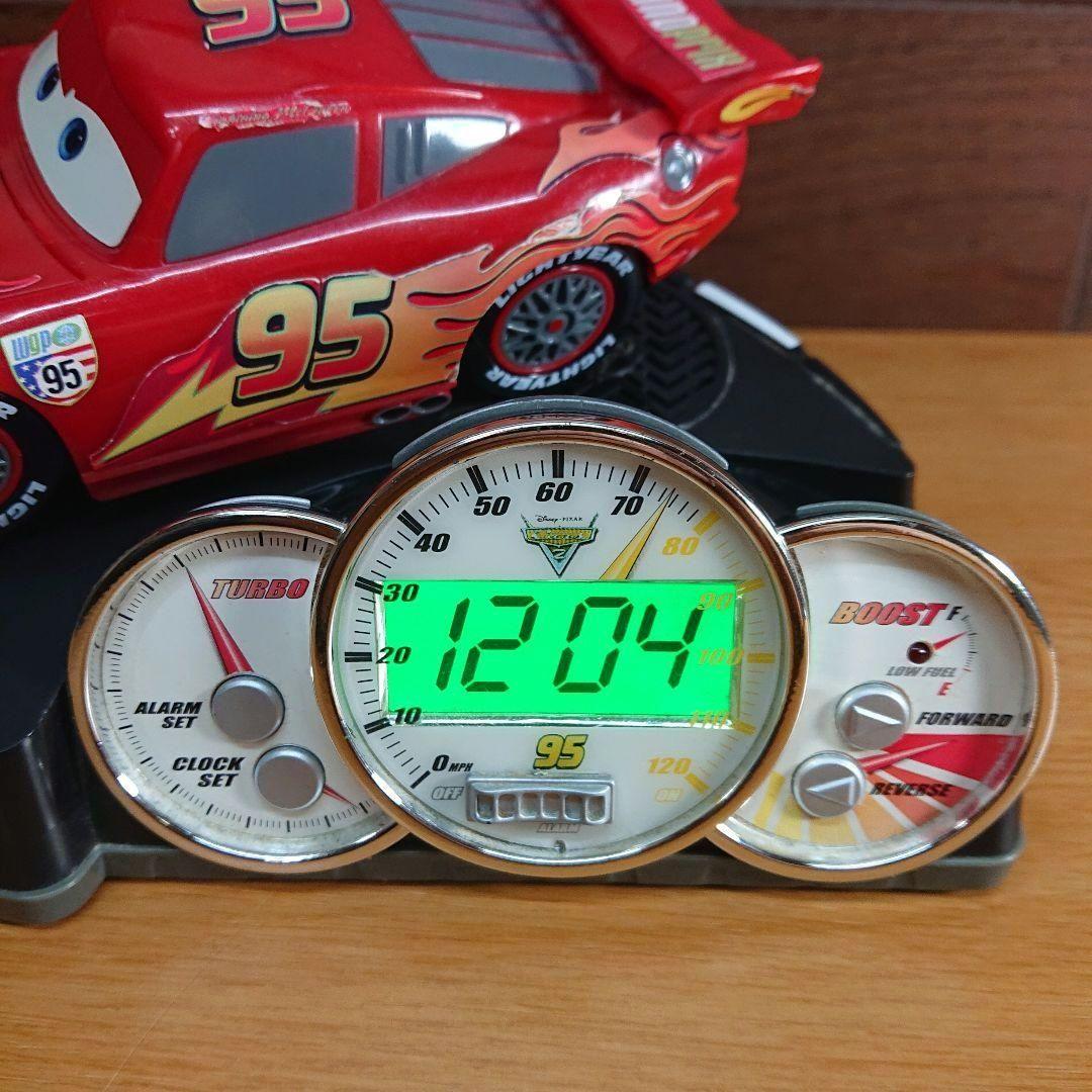 カーズ 目覚まし時計 ディズニー カーズ2 置時計 サウンド ボイス 海外
