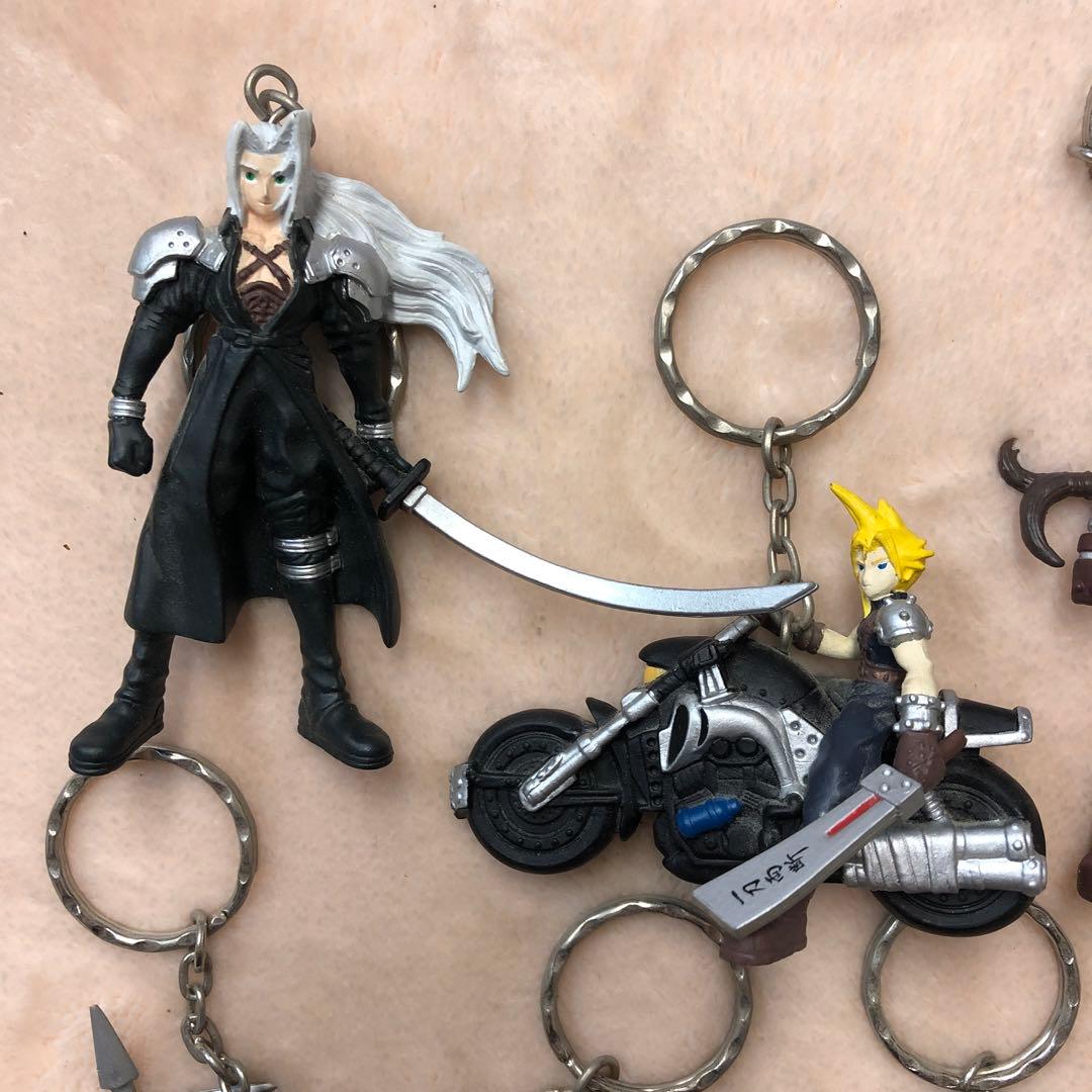 バンプレスト FF7 ファイナルファンタジー7 フィギュア キーホルダー