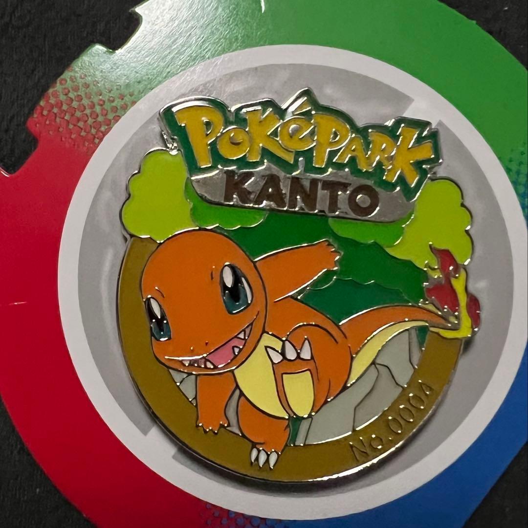 ポケパークカントー ピンズ ピンバッジ ヒトカゲ - メルカリ