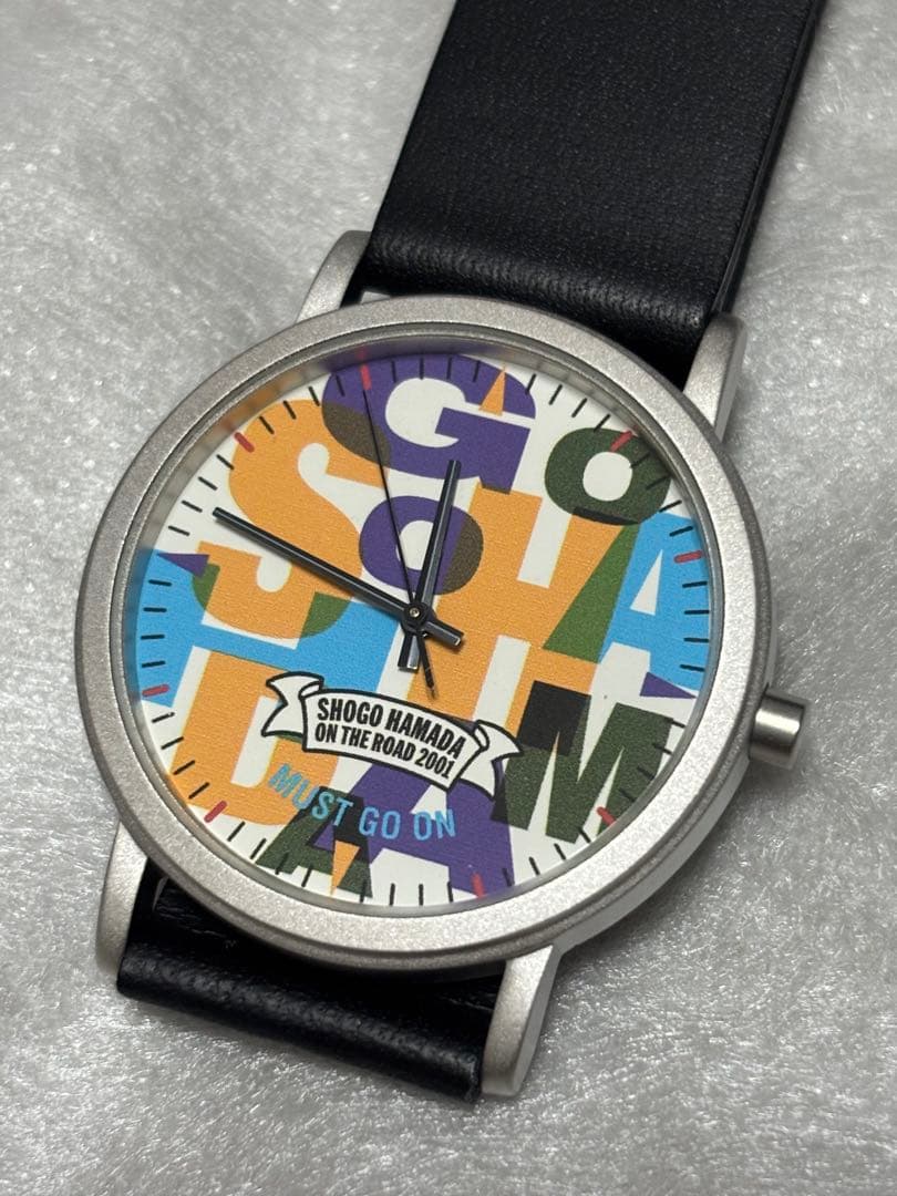 浜田省吾 腕時計 ON THE ROAD 2001 メモリアルウォッチ レア 2001年浜田省吾グッズオーダー品の腕時計 - メルカリ