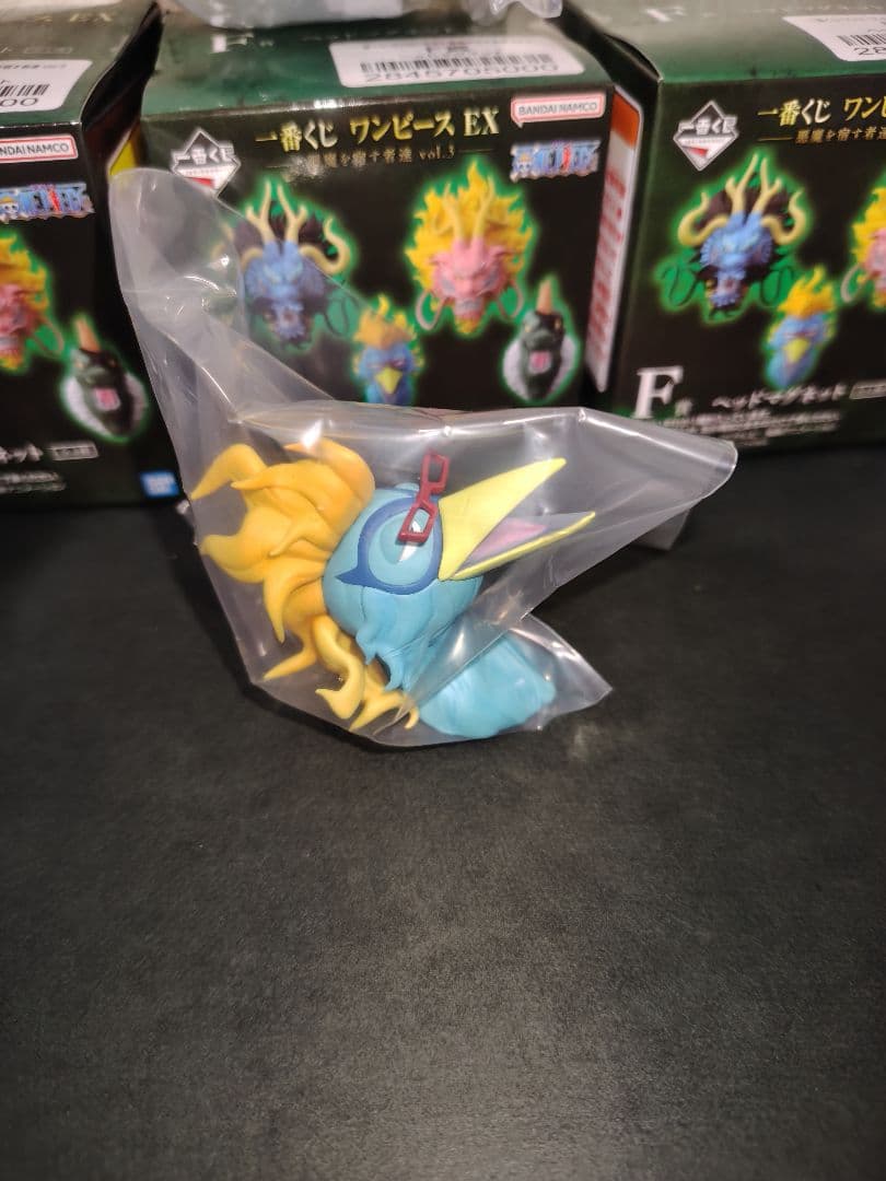 一番くじワンピースEX F賞ヘッドマグネット全4種コンプリートセット