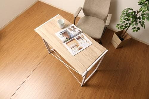 《新品・送料無料》《完成品》フォールディングデスク　エスタ　ＷＨ
