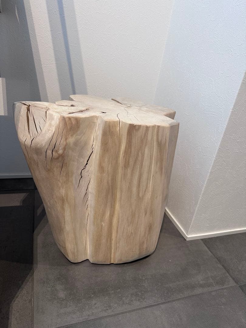 ジェルバゾーニ】Brick ブリック 切り株 スツール - メルカリ