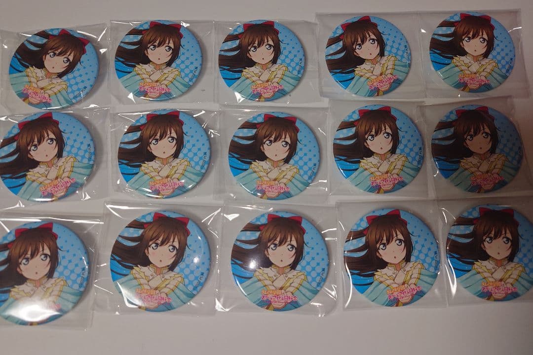 虹ヶ咲 桜坂しずく コミケ エイエイサー 缶バッジ 15個セット ラブライブ！虹ヶ咲学園スクールアイドル同好会 虹ヶ咲学園購買部
