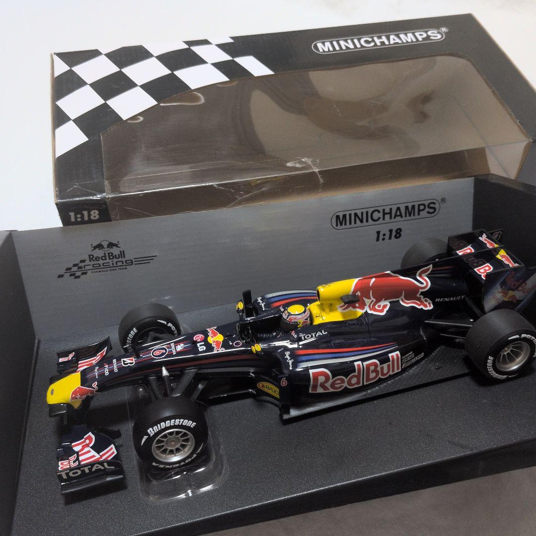 ミニチャンプス 1/18 レッドブルレーシング ルノー RB6 ミニチャンプス 1/18 レッドブル レーシング ホンダ RB16B フランスGP