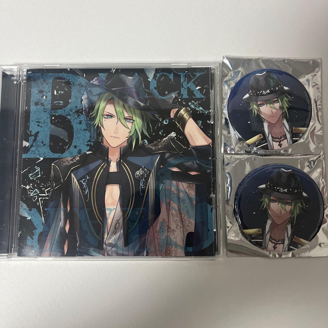 ブラスタ リンドウ black star 缶バッジ - メルカリ