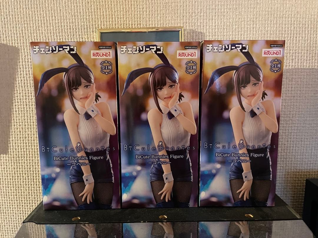 ラウワン限定チェンソーマン コベニ BiCuteBunniesFigure ×3 ラウンドワン限定 チェンソーマン コベニ BiCute Bunnies Figure 2体