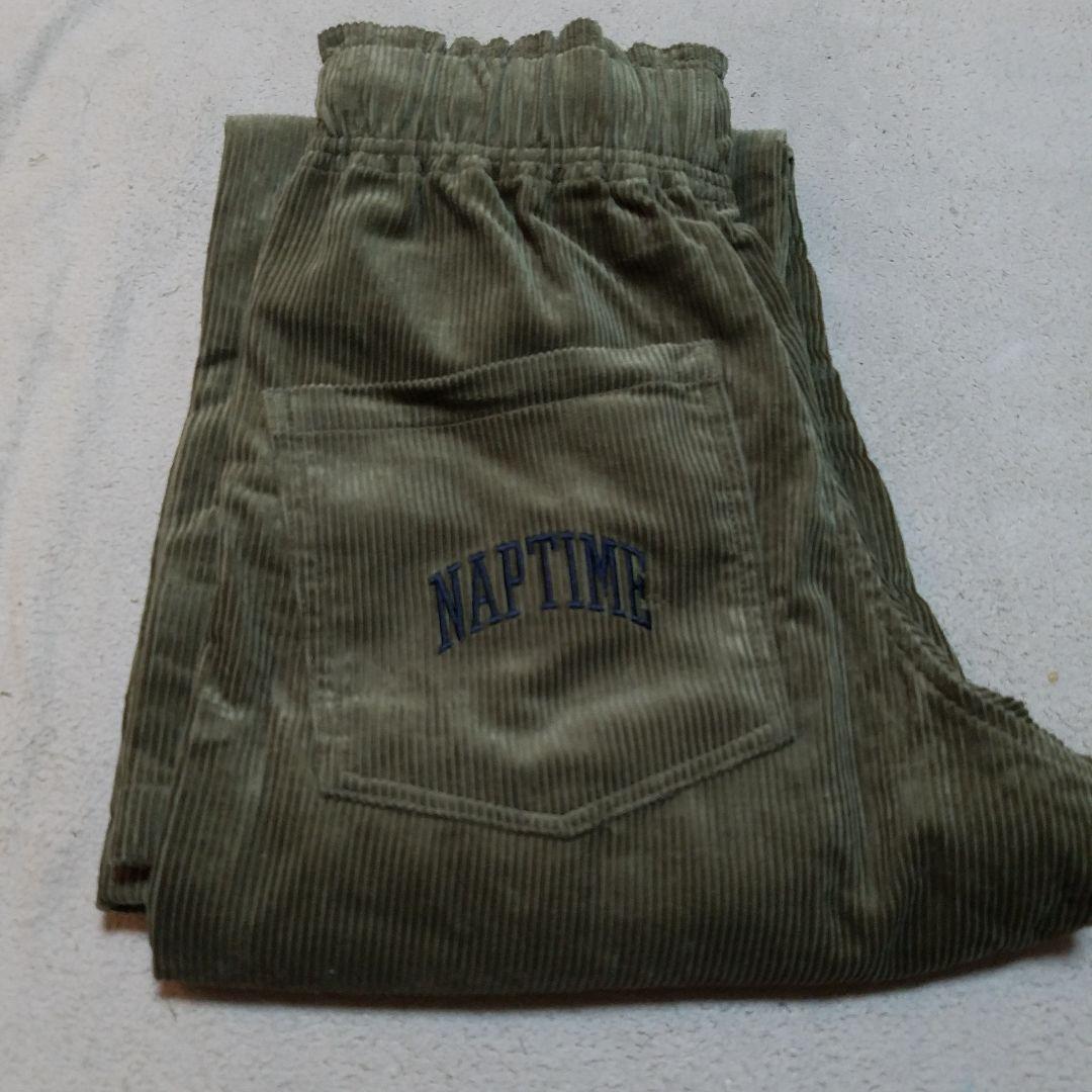 ナップタイム naptime. 西島隆弘 Nissy コーデュロ パンツ　カーキ m48278536006_1.jpg?1742206484