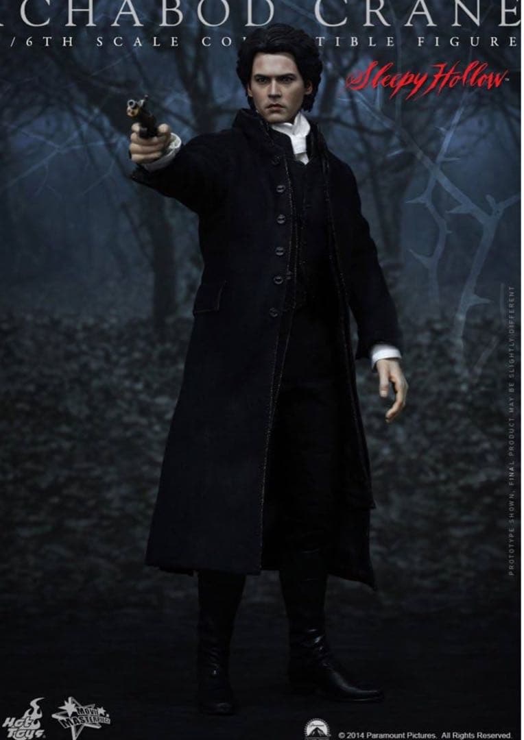 ホットトイズ スリーピーホロウ イカボッド ジョニーデップ 11月1日開催の『ティム・バートンの世界』にて、展示決定！ ジョニー