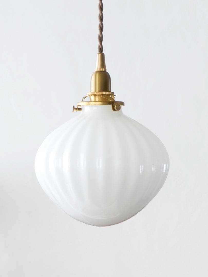 ガラスシェード フルクト L ホワイト ガラスシェード フルクト L | AXCIS ONLINE