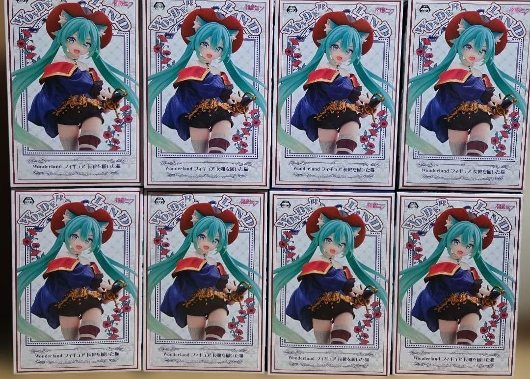 初音ミク Wonderland フィギュア　長靴を履いた猫 初音ミク』Wonderlandシリーズの新作プライズフィギュアが登場！「長靴