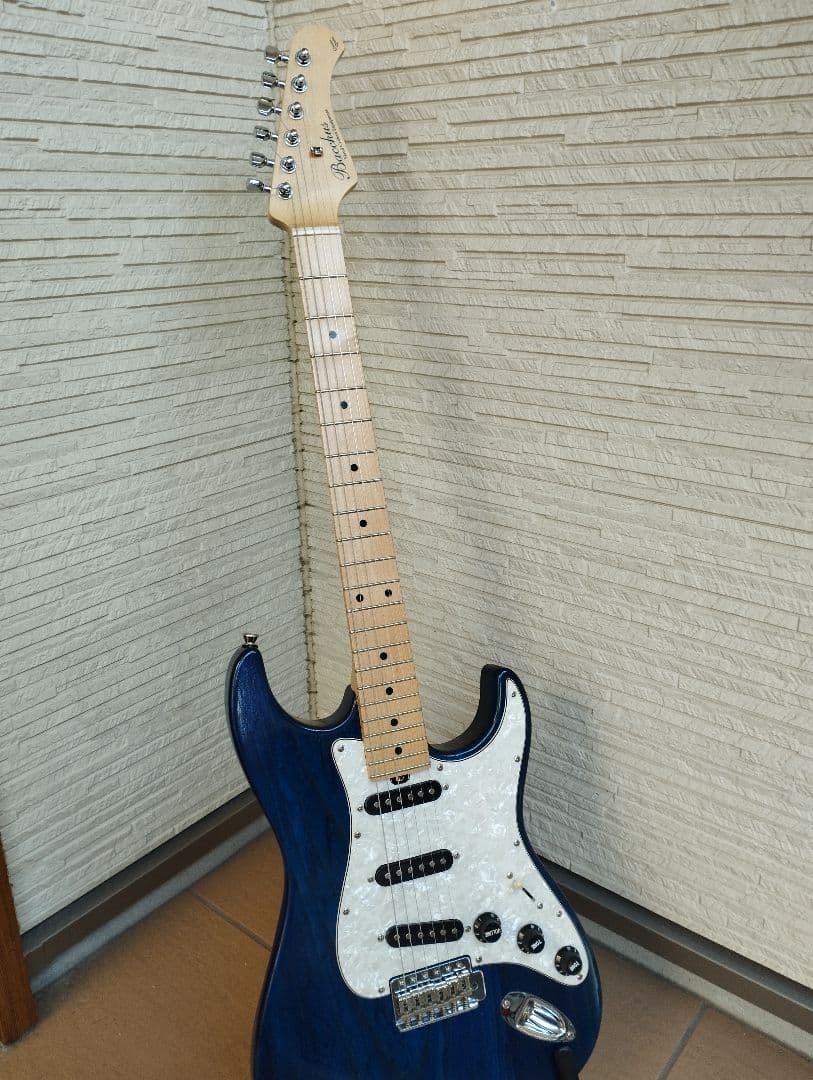 Bacchus ストラト グローバルシリーズ ash 濃紺 アッシュ Bacchus ストラト グローバルシリーズ ash 濃紺 アッシュ - メルカリ