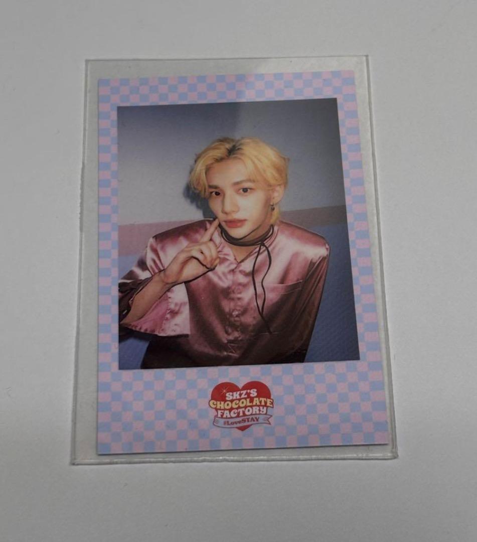 straykids chocolate factory ポラロイド ヒョンジン - メルカリ