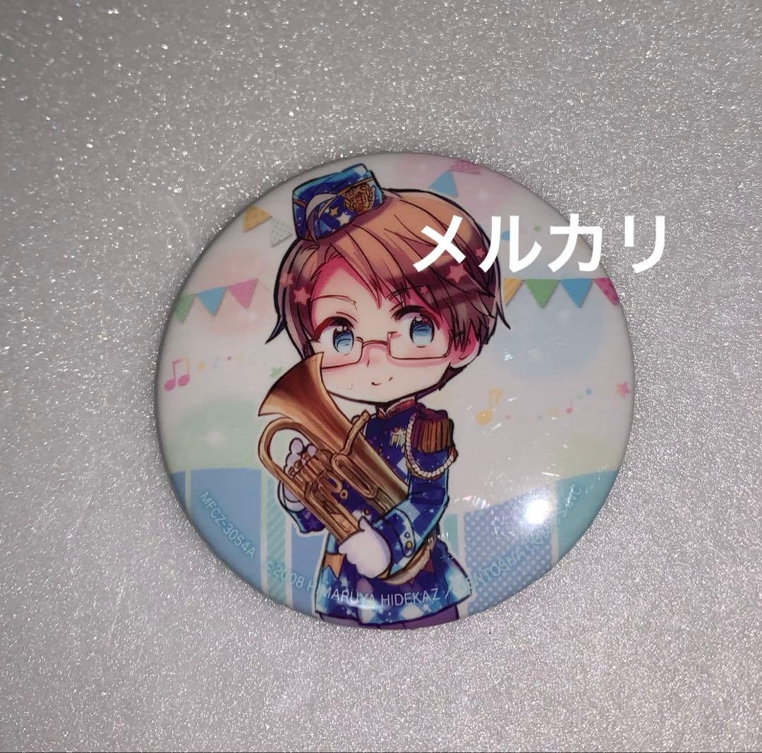 ヘタリア キャラクターソングCD The BEST 缶バッジ アメリカ - メルカリ
