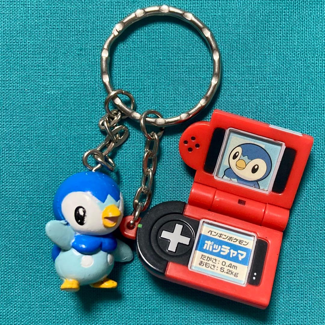 ポケモン ポッチャマ キーホルダー ポケモン図鑑 レア品 当時物 - メルカリ