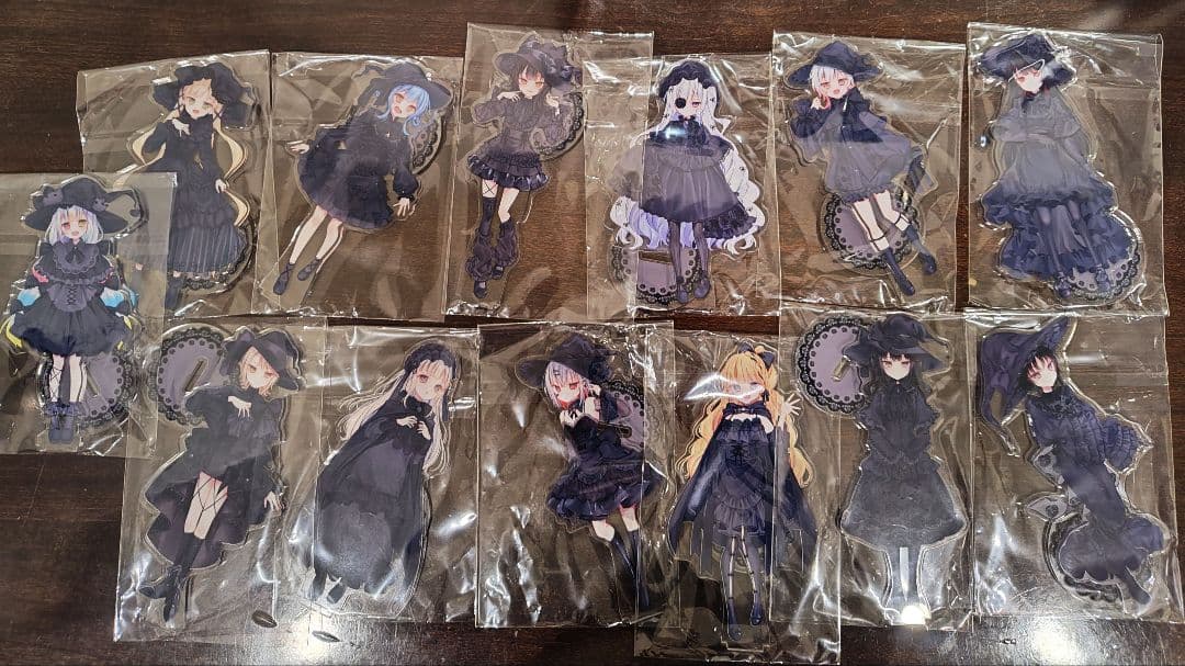 魔法少女ノ魔女裁判　まのさば　アクリルスタンド13種セット　C107　コミケ 単品】「魔法少女ノ魔女裁判」トレーディング ミニミニアクリル