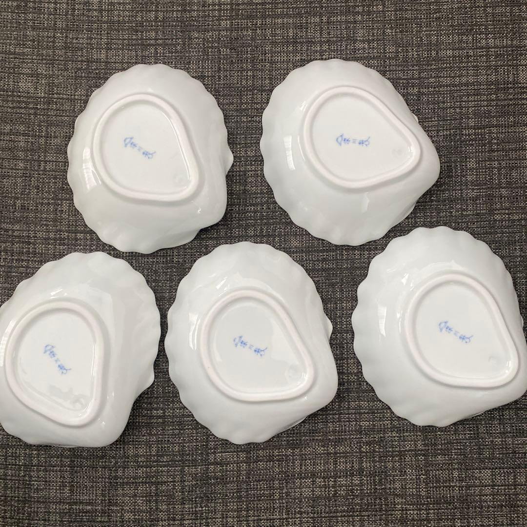 深川製磁 ブルーワイナリー 貝型皿 - メルカリ