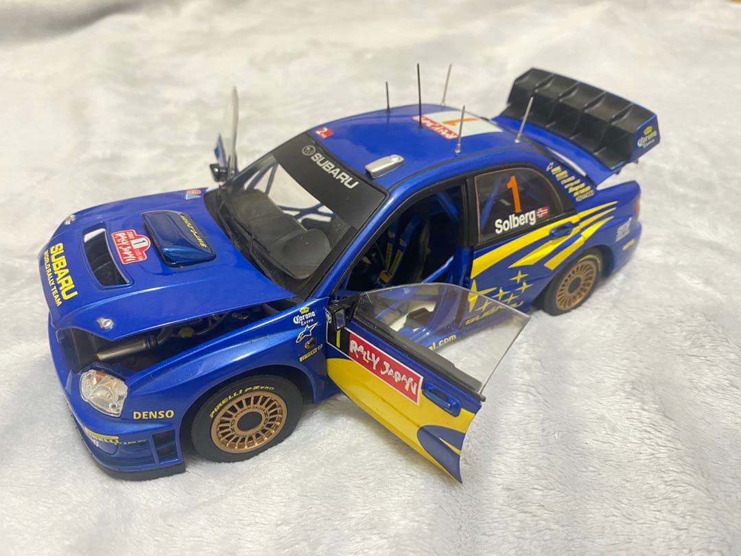 ミニカー SUBARU Sun Star 1/18 Amazon | サンスター スバル インプレッサ WRC06 2008 Ken Block