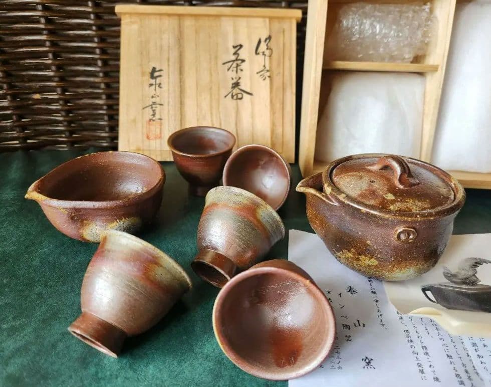 備前焼　宝瓶　茶器揃　煎茶器　共箱　未使用 2026年最新】備前 宝瓶の商品一覧 - Yahoo!オークション