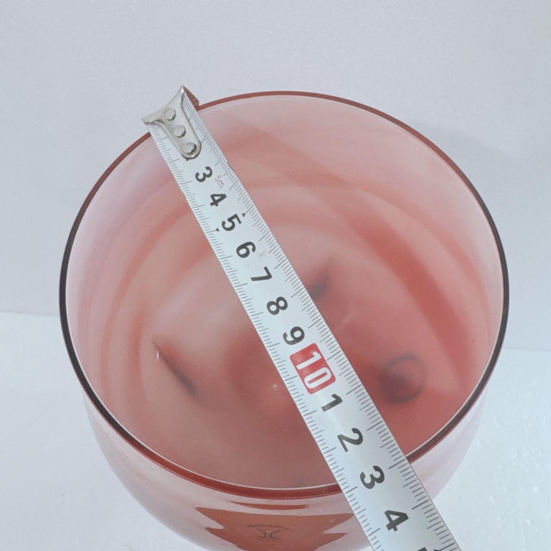 ヴィンテージ 手吹きガラス タコ型花瓶 クラゲ型彫刻 赤い触手型花瓶