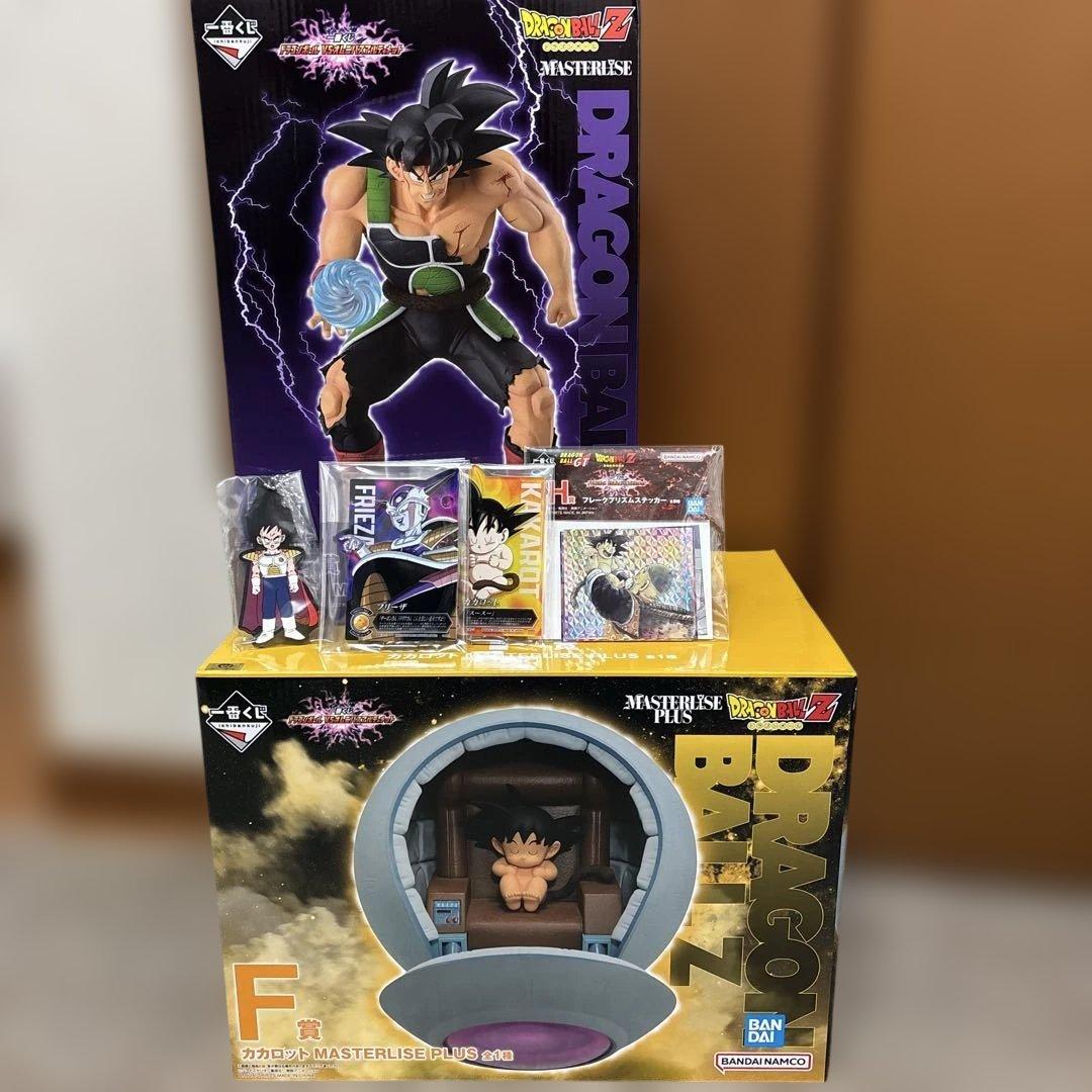 一番くじ ドラゴンボールZ カカロット バーダック フィギュア セット ドラゴンボールZ」フリーザ軍に立ち向かう「バーダック」がアクション