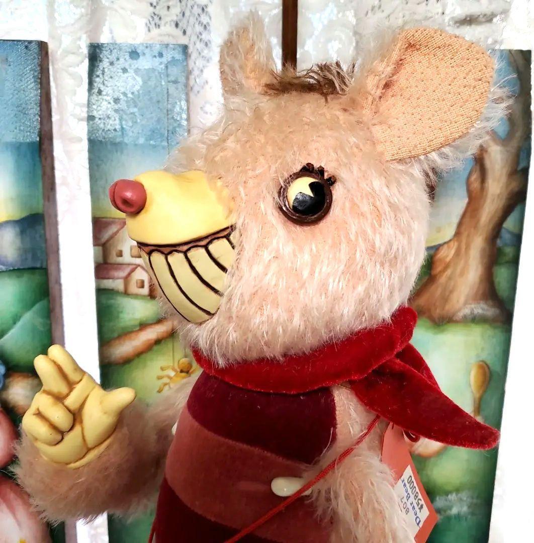 2001年制作?大塚勝俊作家ハンドメイド1点ものファニーなピンクの足長テディベア 2001年制作?大塚勝俊作家ハンドメイド1点ものファニーなピンクの足長