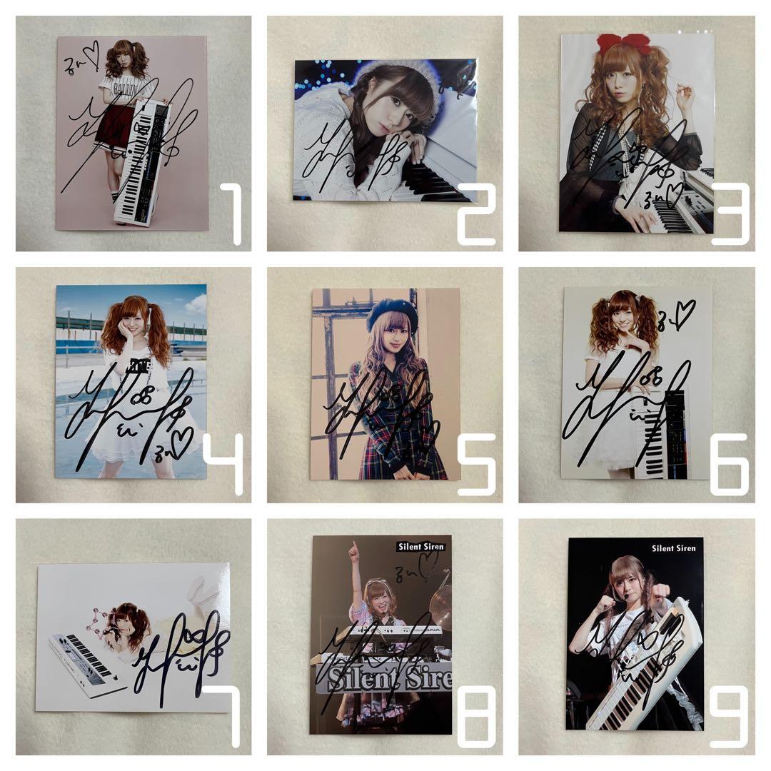 SILENT SIREN 黒坂優香子 ゆかるん 生写真 チェキ 直筆 トレカ - メルカリ