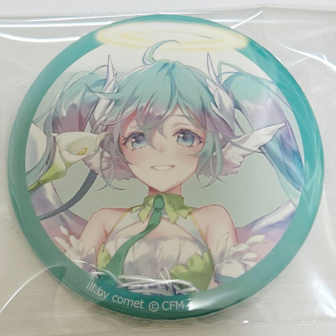 初音ミク 缶バッジ 天使 comet Anique Shop JAPAN