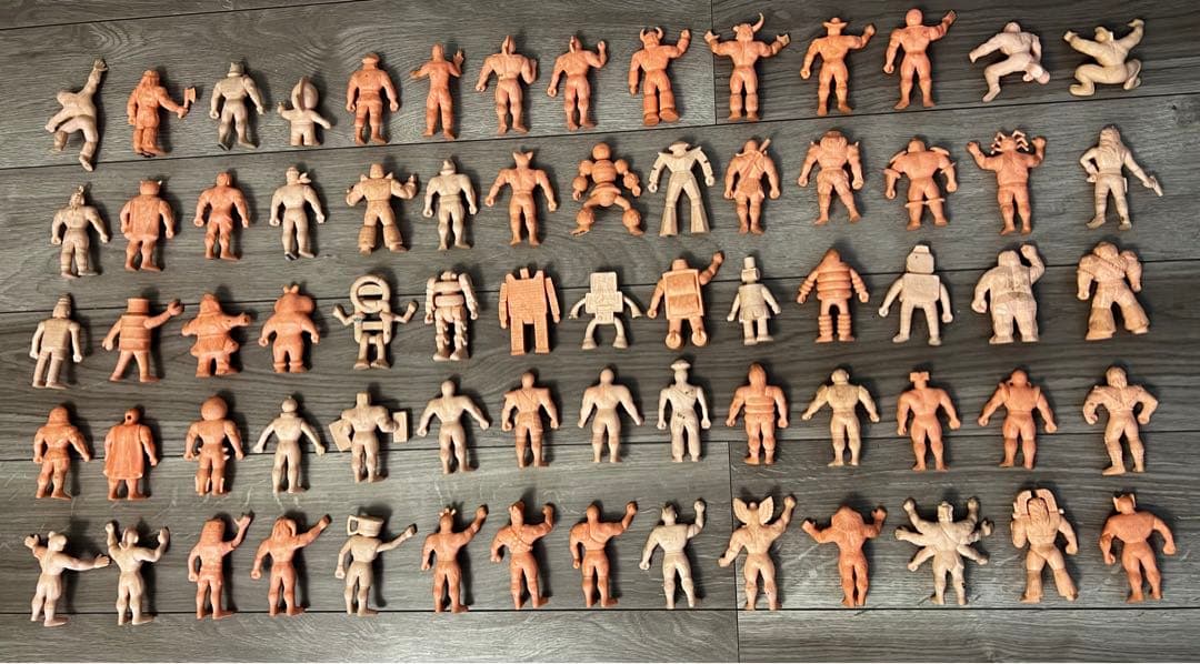 激レア キン肉マン消しゴム 初期 キン消し デカ消し 技消し 70体セット