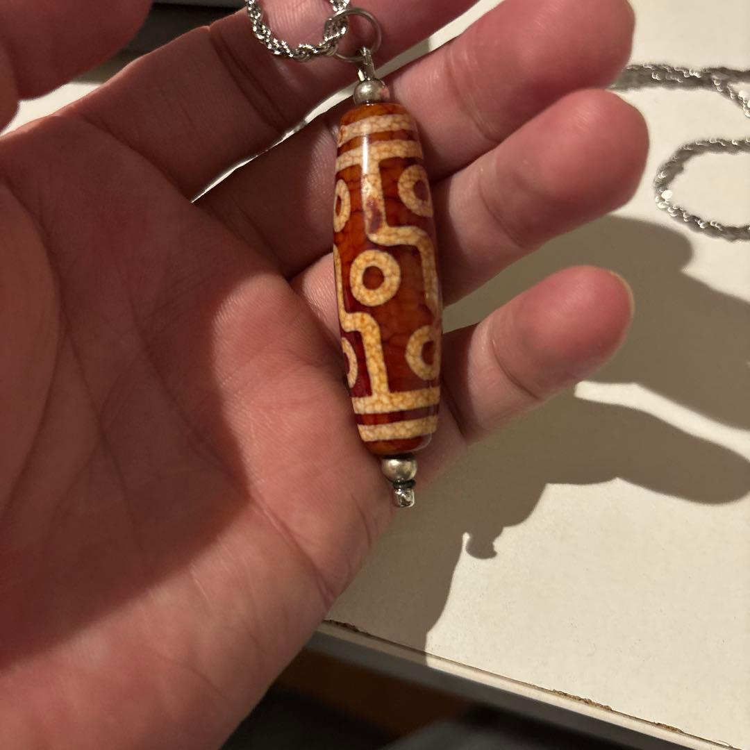 ピッカピカ！すっごいパワー！龍鱗鳳血天珠様！すんごい！めっちゃくちゃおすすめ！