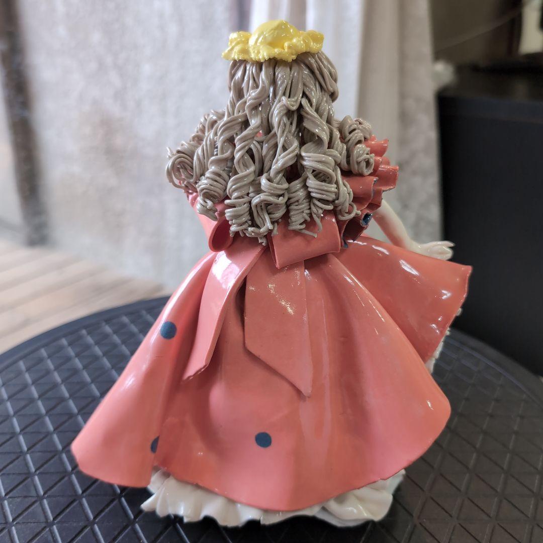 一点物 陶器製人形 陶器人形 ロマンドール ハンドメイド 置物 西洋人形