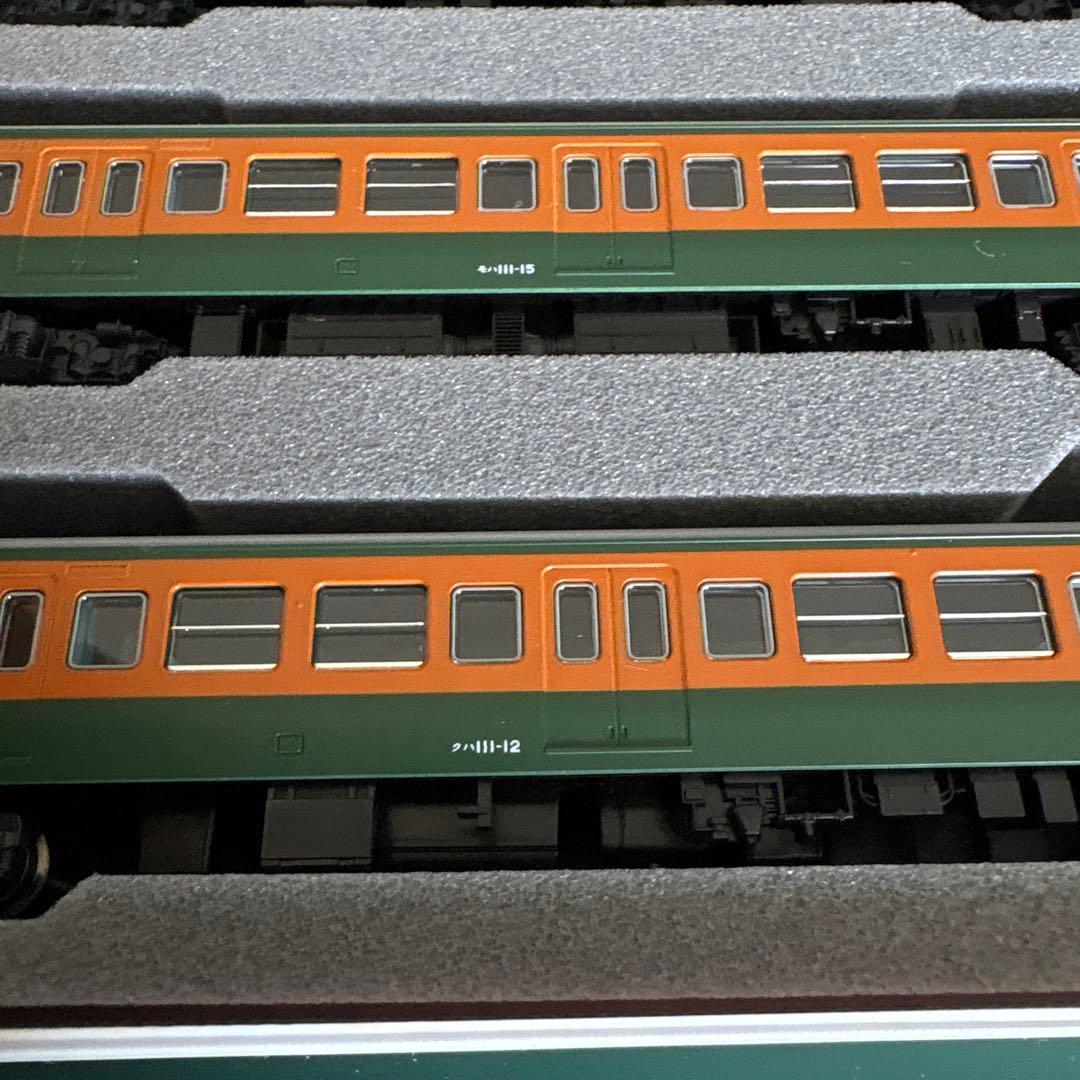 【新同】KATO10-894/895 111系0番台湘南色増結付属編成8両混成②