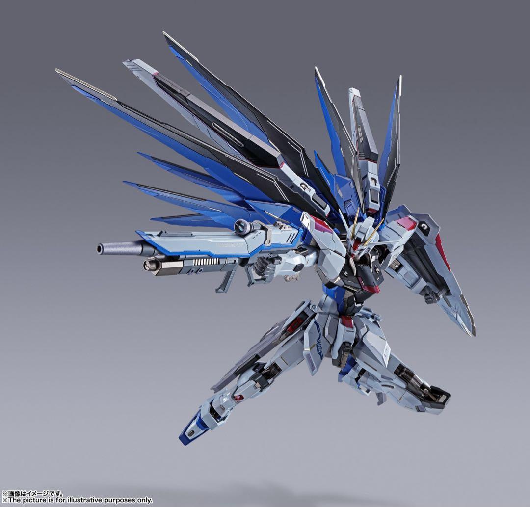 LBUILD フリーダム&ジャスティスセット　 三口家 中古】(本体A/箱B)METAL BUILD ジャスティスガンダム 『機動戦士