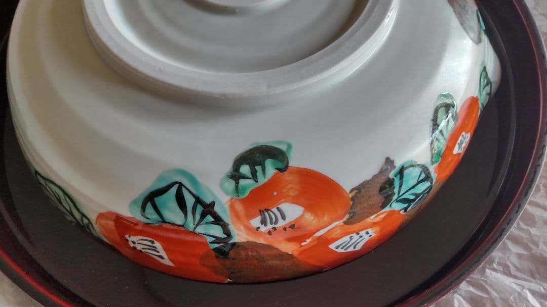 未使用 美濃焼 和田一人作 紅白 椿 片口鉢 皿 金彩 - メルカリ