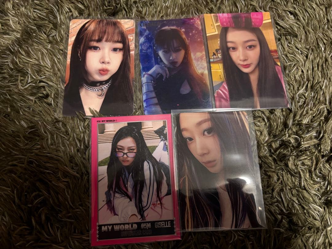 aespa ジゼル Giselle トレカ セット - メルカリ