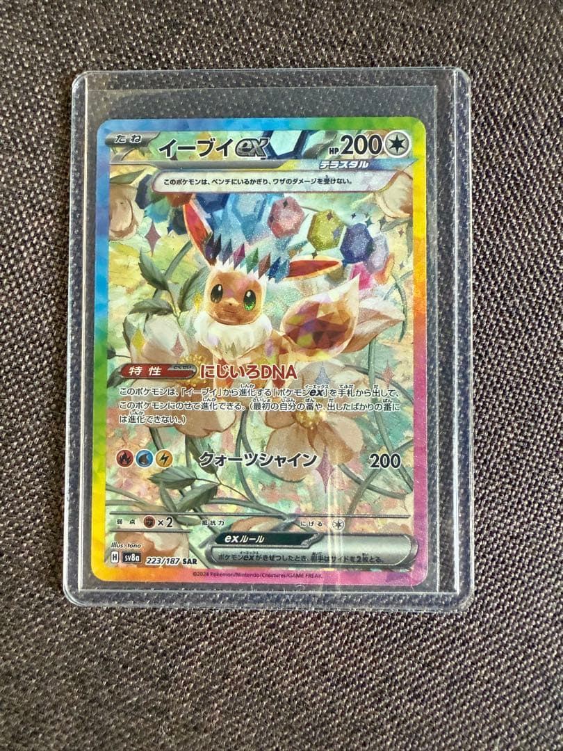 ブイズSAR 9枚セット テラスタルフェス ゴッドパック イーブイ