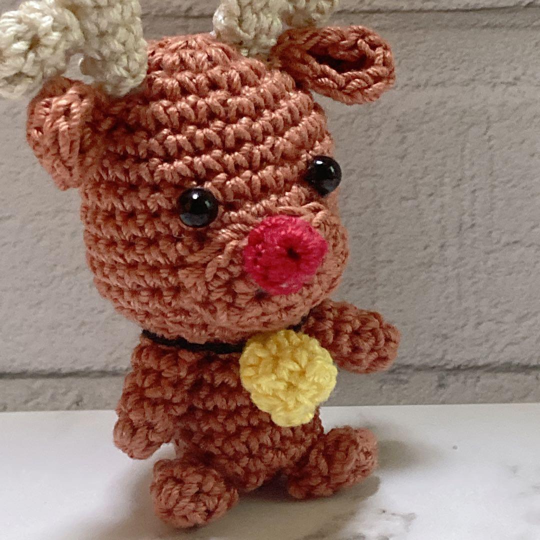 クリスマス☆あみぐるみ】ハンドメイド サンタ 編み物 冬 プレゼント