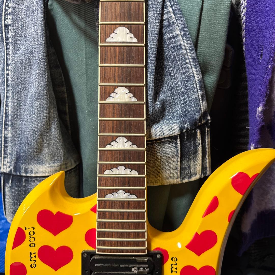 hide イエローハート ギター - メルカリ