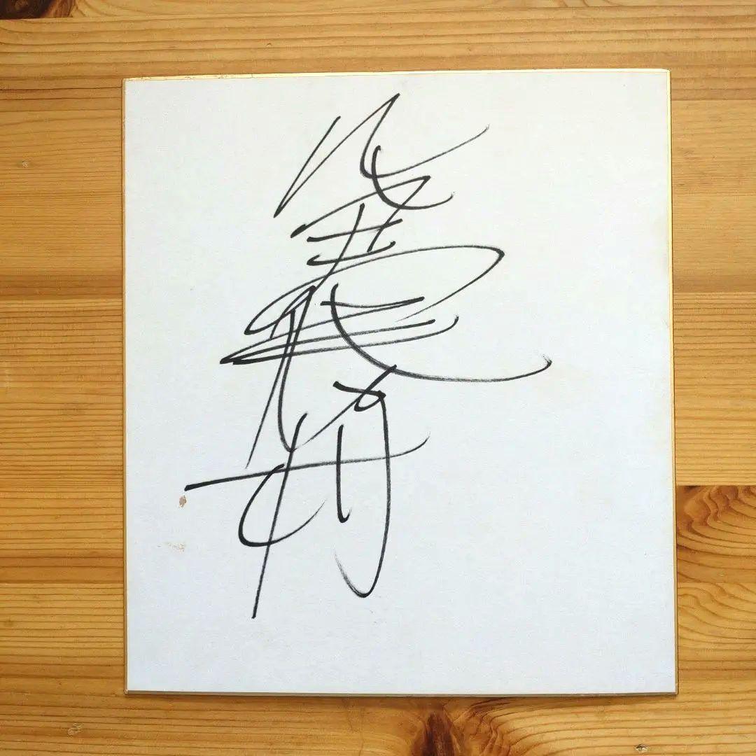 プロレスラー】サイン色紙/直筆サイン/4枚セット - メルカリ