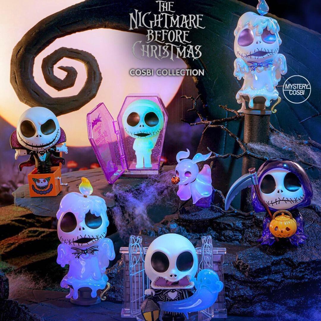 Cosbi ナイトメア・ビフォア・クリスマス コスビ ホットトイズ 6種類 ハロウィンをテーマにした、ディズニーキャラクターたちの「コスビ」が